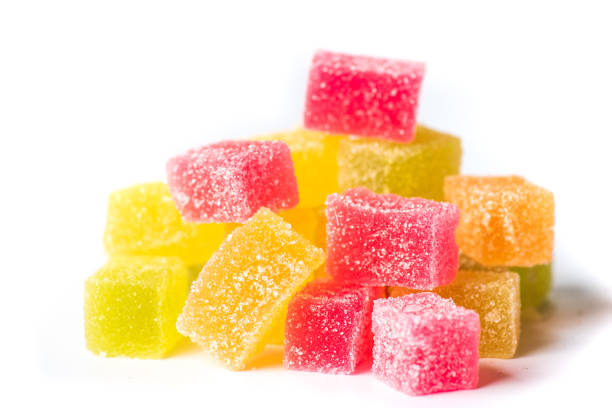 How should THC gummies be stored to maintain their freshness and potency?